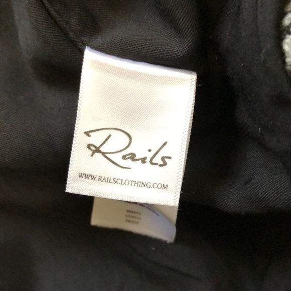 Rails Marbled Herringbone Coat - Picture 9 of 10